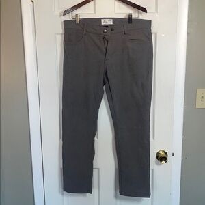 Craft + flow men’s Grey corduroy pants insulated